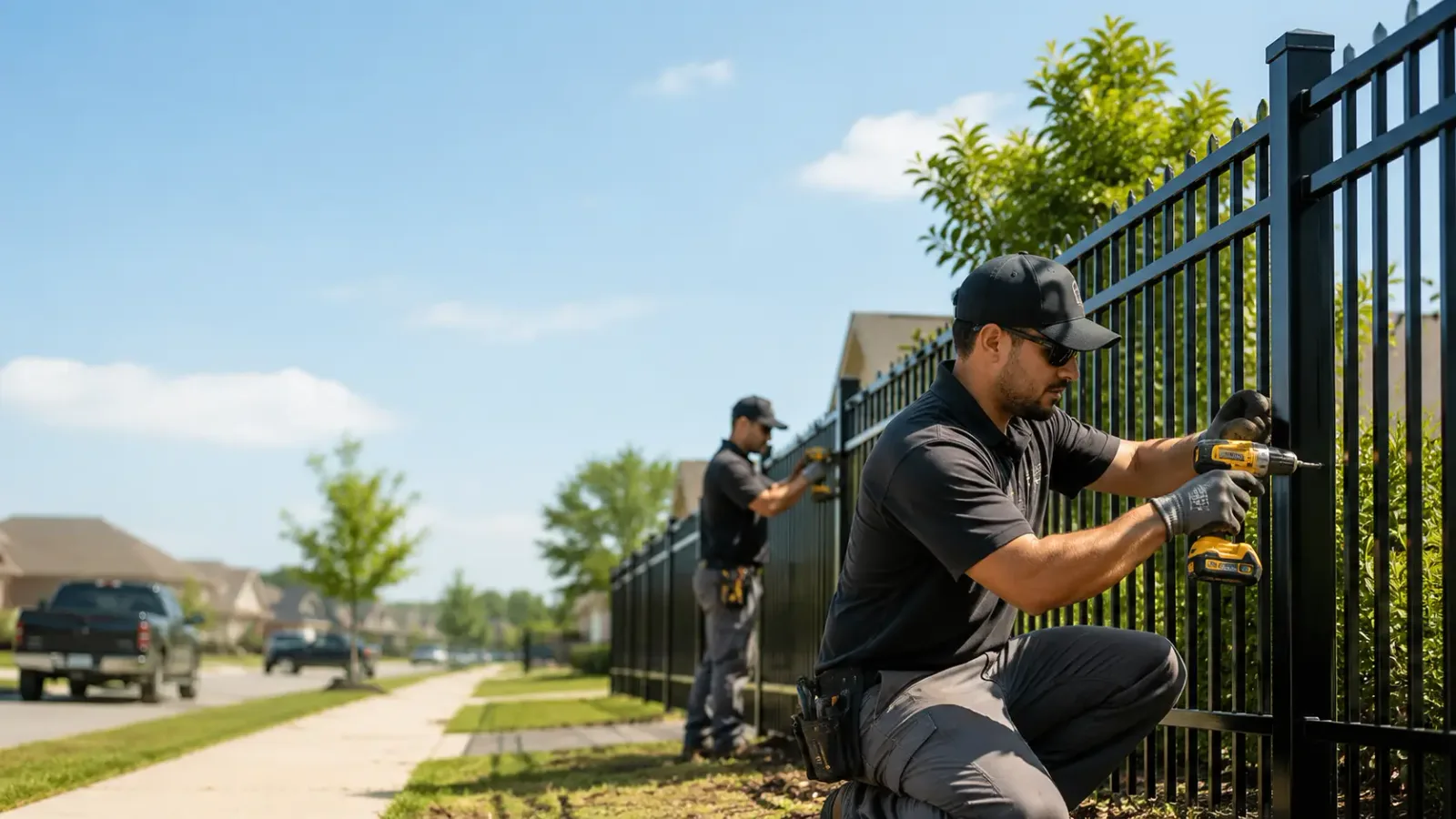Metal Fence Installation in Beloit, OH